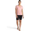 image:imageGaiam Womens Align Marled TShirt Relaxed Fit Stretch Midweight Heathered Material HighLow HemCandlelight Peach Heather