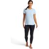 image:imageGaiam Womens Everyday Performance Crewneck TShirt Slim Fit Stretch Lightweight Material MoistureWickingBlue Fog Heather
