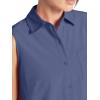 image:imageGaiam Womens On The Move Woven Tank Top Standard Fit Stretch Lightweight MaterialVelvet Morning