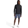 image:imageGaiam mens Everyday Basic Cowl Neck Hoodie Standard Fit Stretch Midweight MaterialBlack Heather