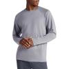 image:imageGaiam Mens Flow State Long Sleeve Crewneck Top Standard Fit Stretch Midweight MaterialSleet