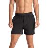 image:imageGaiam Mens Upside 5 Short Standard Fit Stretch Lightweight Material MoistureWickingBlack