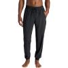 image:imageGaiam Mens Warrior Pose Pant Standard Fit 31 Inseam Stretch Lightweight Material MoistureWickingBlack