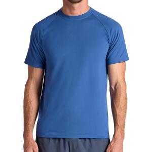 image:imageGaiam Mens Supine Crewneck Top Relaxed Fit Stretch Midweight MaterialTrue Navy
