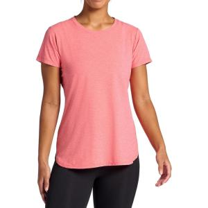 image:imageGaiam Womens Everyday Performance Crewneck TShirt Slim Fit Stretch Lightweight Material MoistureWickingHibiscus Heather