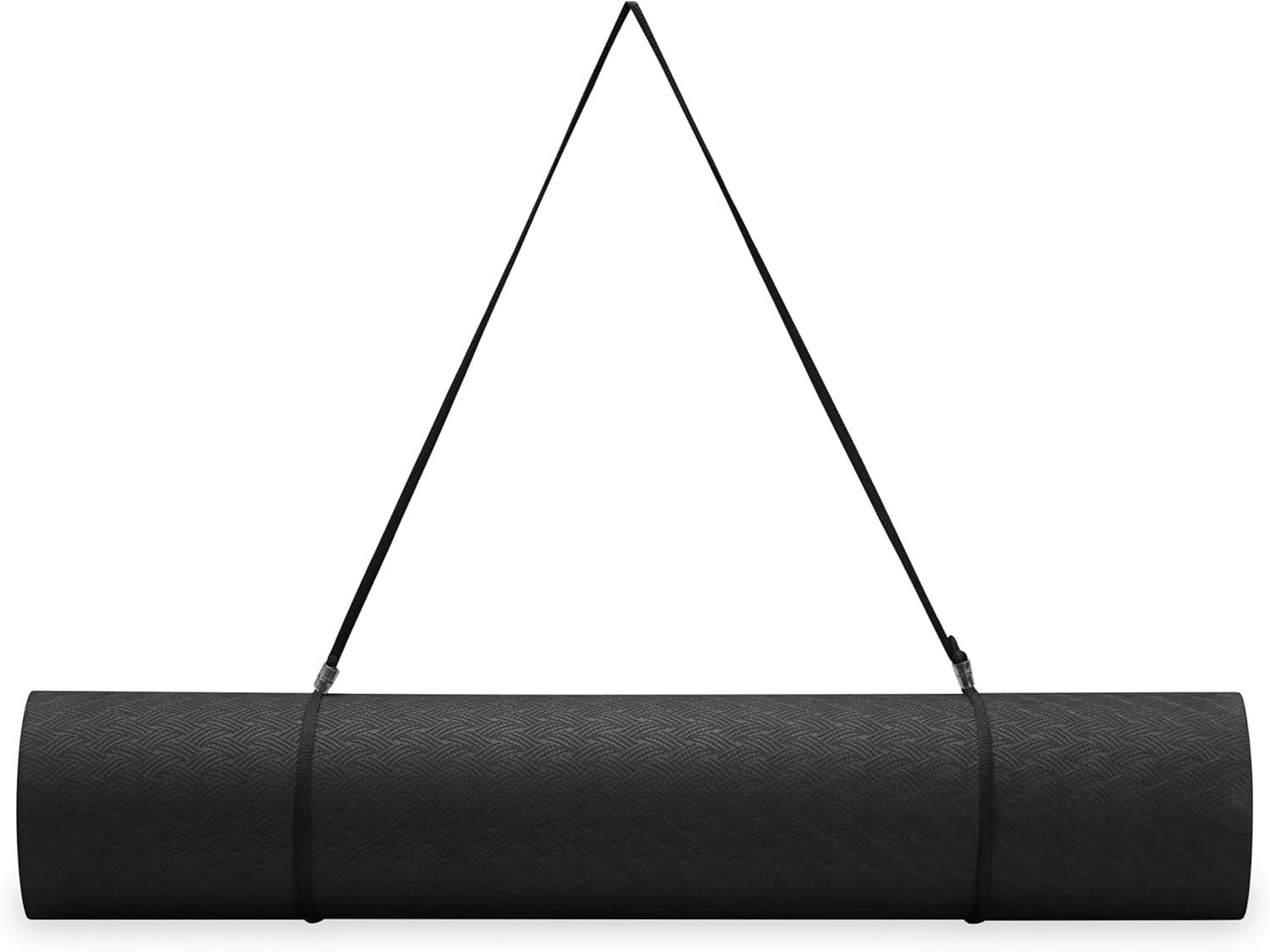 image:imageGaiam Yoga Mat Performance TPE Exercise amp Fitness Mat for All Types of Yoga Pilates amp Floor ExercisesBlack