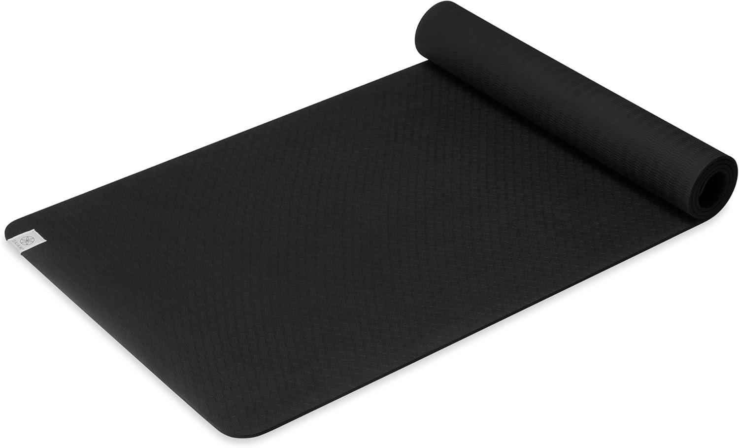 image:imageGaiam Yoga Mat Performance TPE Exercise amp Fitness Mat for All Types of Yoga Pilates amp Floor ExercisesBlack