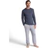 image:imageGaiam Mens Bliss Balance Long Sleeve Crewneck Top Standard Fit Stretch Midweight MaterialCool Grey Heather  Bliss Balance