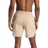 image:imageGaiam Mens Everyday Basic 7 Short 20 Relaxed Fit Stretch Midweight MaterialWhite Pepper