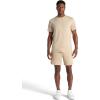 image:imageGaiam Mens Everyday Basic 7 Short 20 Relaxed Fit Stretch Midweight MaterialWhite Pepper