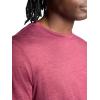 image:imageGaiam Mens Everyday Basic Crewneck Top Standard Fit Stretch Midweight MaterialBeet Heather
