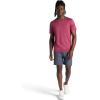 image:imageGaiam Mens Everyday Basic Crewneck Top Standard Fit Stretch Midweight MaterialBeet Heather