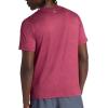 image:imageGaiam Mens Everyday Basic Crewneck Top Standard Fit Stretch Midweight MaterialBeet Heather