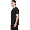 image:imageGaiam Mens Everyday Basic Crewneck Top Standard Fit Stretch Midweight MaterialBlack