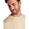 image:imageGaiam Mens Everyday Basic Crewneck Top Standard Fit Stretch Midweight MaterialBrown