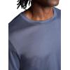 image:imageGaiam Mens Everyday Basic Crewneck Top Standard Fit Stretch Midweight MaterialCool Grey