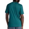 image:imageGaiam Mens Everyday Basic Crewneck Top Standard Fit Stretch Midweight MaterialDeep Teal