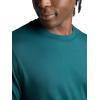 image:imageGaiam Mens Everyday Basic Crewneck Top Standard Fit Stretch Midweight MaterialDeep Teal