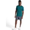 image:imageGaiam Mens Everyday Basic Crewneck Top Standard Fit Stretch Midweight MaterialDeep Teal