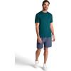 image:imageGaiam Mens Everyday Basic Crewneck Top Standard Fit Stretch Midweight MaterialDeep Teal Heather