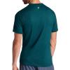 image:imageGaiam Mens Everyday Basic Crewneck Top Standard Fit Stretch Midweight MaterialDeep Teal Heather