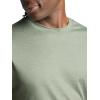 image:imageGaiam Mens Everyday Basic Crewneck Top Standard Fit Stretch Midweight MaterialDusty Green
