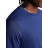 image:imageGaiam Mens Everyday Basic Crewneck Top Standard Fit Stretch Midweight MaterialMedieval Blue