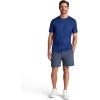 image:imageGaiam Mens Everyday Basic Crewneck Top Standard Fit Stretch Midweight MaterialMedieval Blue Heather