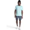 image:imageGaiam Mens Everyday Basic Crewneck Top Standard Fit Stretch Midweight MaterialPastel Turq