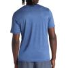 image:imageGaiam Mens Everyday Basic Crewneck Top Standard Fit Stretch Midweight MaterialTrue Navy Heather