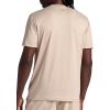 image:imageGaiam Mens Everyday Basic Crewneck Top Standard Fit Stretch Midweight MaterialWhite Pepper