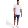 image:imageGaiam Mens Lunge 5 Short Standard Fit Stretch Lightweight Material MoistureWickingMedieval Blue