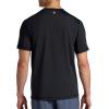 image:imageGaiam Mens Omtech Short Sleeve Crewneck TShirt Standard Fit Stretch Lightweight Performance MaterialBlack
