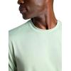 image:imageGaiam Mens Omtech Short Sleeve Crewneck TShirt Standard Fit Stretch Lightweight Performance MaterialDusty Green