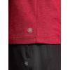 image:imageGaiam Mens Power Long Sleeve Crewneck Top Standard Fit Stretch Heavyweight Fleece MaterialBiking Red Heather