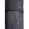 image:imageGaiam Mens Power Long Sleeve Crewneck Top Standard Fit Stretch Heavyweight Fleece MaterialBlack Heather