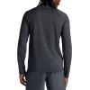 image:imageGaiam Mens Power Long Sleeve Crewneck Top Standard Fit Stretch Heavyweight Fleece MaterialBlack Heather