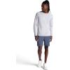 image:imageGaiam Mens Power Long Sleeve Crewneck Top Standard Fit Stretch Heavyweight Fleece MaterialSleet Heather