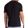 image:imageGaiam Mens Stretch Tech TShirt Standard Fit Stretch Midweight Performance MaterialBlack