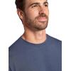 image:imageGaiam Mens Stretch Tech TShirt Standard Fit Stretch Midweight Performance MaterialCool Grey