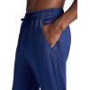 image:imageGaiam Mens Zen Flex Jogger Standard Fit 30 Inseam Stretch Midweight MaterialMedieval Blue