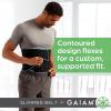 image:imageGaiam Waist Trainer for Women and Men  Adjustable Slimmer Belt and Sweat Band for LowerBack Support and Activated Core8inch Yellow