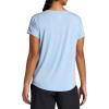 image:imageGaiam Womens Mindful Flower Graphic Crewneck TShirt Relaxed Fit Stretch Lightweight Material Curved HemBlue Fog  Moon