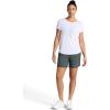 image:imageGaiam Womens Mindful Flower Graphic Crewneck TShirt Relaxed Fit Stretch Lightweight Material Curved HemBright White  Diamond