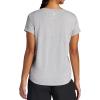 image:imageGaiam Womens Mindful Flower Graphic Crewneck TShirt Relaxed Fit Stretch Lightweight Material Curved HemLight Grey Heather  Moon