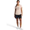 image:imageGaiam Womens Mindful Flower Graphic Crewneck TShirt Relaxed Fit Stretch Lightweight Material Curved HemMushroom  Moon