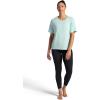 image:imageGaiam Womens Oversized Performance TShirt Oversized Fit Stretch Lightweight MaterialBlue Haze Heather