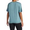 image:imageGaiam Womens Oversized Performance TShirt Oversized Fit Stretch Lightweight MaterialGoblin Blue Heather