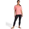 image:imageGaiam Womens Oversized Performance TShirt Oversized Fit Stretch Lightweight MaterialLantana Heather