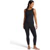 image:imageGaiam Womens Ribbed Crewneck Tank Top Cropped Fit Stretch Midweight Material MoistureWickingBlack Tap Shoe